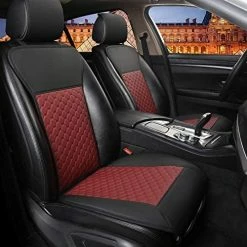 Top 10 ???? 1 Pair Car Seat Covers, Luxury Car Protectors, Universal Anti-Slip Driver Seat Cover With Backrest,Diamond Pattern (Black) Diamond Pattern - Blu ???? -Car Seat Covers shop 51q3XBHjrvL. AC