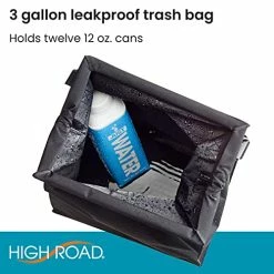 Deals ???? TrashStash Hanging Car Trash Bag With Leakproof Lining And Spring Frame Closure Black ✨ 8 Deals ???? TrashStash Hanging Car Trash Bag With Leakproof Lining And Spring Frame Closure Black ✨ -Car Seat Covers shop 51qPQCmP92L