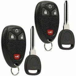 Wholesale ???? Car Key Fob Keyless Entry Remote With Ignition Key Fits Chevy Silverado Avalanche Traverse/GMC Sierra Acadia/Pontiac Torrent/Suzuki XL-7, Set Of 2 G-416 46-key [2] ????