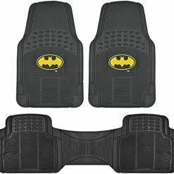 Wholesale ???? Armored Batman Superhero Car Floor Mats, Officially Licensed Warner Bros DC Comics, All Weather Interior Auto Protection, Heavy Duty Rubber Liners For Car Truck Van SUV ???? -Car Seat Covers shop 51qvFwR7WL. AC