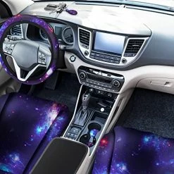 Hot Sale ⭐ 15 Pieces Galaxy Car Seat Cover Steering Wheel Cover Universal Star Space Galaxy Car Accessories Separate Headrest Cover Seat Belt Pads Fit For Auto Truck Van SUV ???? 10 Hot Sale ⭐ 15 Pieces Galaxy Car Seat Cover Steering Wheel Cover Universal Star Space Galaxy Car Accessories Separate Headrest Cover Seat Belt Pads Fit For Auto Truck Van SUV ???? -Car Seat Covers shop 51rO8gkt6oL