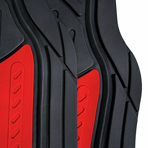 Discount ???? Ll Set Trimmable Rubber Floor Mats, Monster Eyes (Red) - Universal Fit For Cars Trucks And SUVs ???? 5 Discount ???? Ll Set Trimmable Rubber Floor Mats, Monster Eyes (Red) - Universal Fit For Cars Trucks And SUVs ???? - Image 3