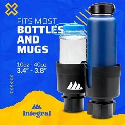 Brand new ✔️ Ntegral Hydro Expander - Car Cup Holder Expander Organizer With Adjustable Base - Rubber Tabs Hold Most 32 - 40 Oz Bottles And Large Cups ⭐ 11 Brand new ✔️ Ntegral Hydro Expander - Car Cup Holder Expander Organizer With Adjustable Base - Rubber Tabs Hold Most 32 - 40 Oz Bottles And Large Cups ⭐ -Car Seat Covers shop 51rw944T1WL