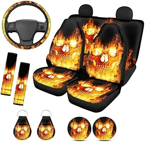 Hot Sale ???? Mushroom Seat Covers For Cars For ???? Women With Steering Wheel Cover,Moon Star Universal Auto Accessories Front Rear Back Seats Protectors,Seat Belt Pads,Cup Coaster,Keychains For Trucks SUV 0 Cow Stawberr ???? 12 Hot Sale ???? Mushroom Seat Covers For Cars For ???? Women With Steering Wheel Cover,Moon Star Universal Auto Accessories Front Rear Back Seats Protectors,Seat Belt Pads,Cup Coaster,Keychains For Trucks SUV 0 Cow Stawberr ???? - Image 10