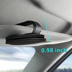 Deals ???? 2 Pieces Sunglass Holder For Car Visor, Magnetic Leather Eyeglass Hanger Clip For Car, Car Visor Accessories (Black) ???? -Car Seat Covers shop 51sC7lY4RyL
