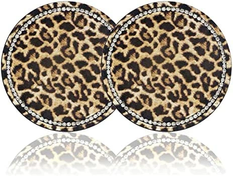 Coupon ???? 2.75" Car Cup Holder Coaster Car Coasters Leopard Print Bling Car Cup Holder Insert Coasters Bling Car Accessories Rhinestone Anti Slip Insert Coaster Suitable For Most Cars Gifts - 2PCS ???? 13 Coupon ???? 2.75" Car Cup Holder Coaster Car Coasters Leopard Print Bling Car Cup Holder Insert Coasters Bling Car Accessories Rhinestone Anti Slip Insert Coaster Suitable For Most Cars Gifts - 2PCS ???? - Image 11