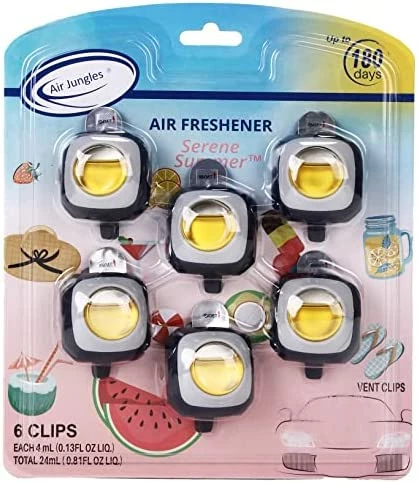 Buy ???? New Car Scent Car Air Freshener Clip(Blue Sky), 6 Car Freshener Vent Clips, 4ml Each, Long Lasting Air Freshener For Car, Up To 180 Days Car Refresher Odor Eliminato ???? 17 Buy ???? New Car Scent Car Air Freshener Clip(Blue Sky), 6 Car Freshener Vent Clips, 4ml Each, Long Lasting Air Freshener For Car, Up To 180 Days Car Refresher Odor Eliminato ???? - Image 15