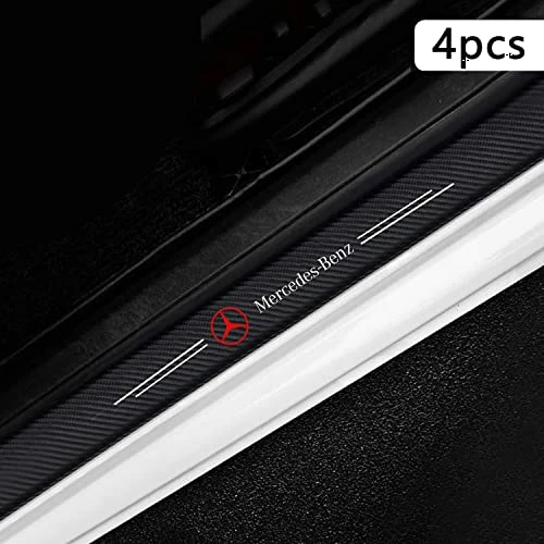Hot Sale ???? Car Door Sill Protector For Mercedes Benz C E S M Series CLK GLK GL AB AMG GLS GLE AMG, Self-Adhesive Carbon Fiber Tape Anti Scratch Car Door Edge Guards Door Entry Guard Stickers, Inner Accessories Honda-jtd-black-50 ???? 3 Hot Sale ???? Car Door Sill Protector For Mercedes Benz C E S M Series CLK GLK GL AB AMG GLS GLE AMG, Self-Adhesive Carbon Fiber Tape Anti Scratch Car Door Edge Guards Door Entry Guard Stickers, Inner Accessories Honda-jtd-black-50 ????