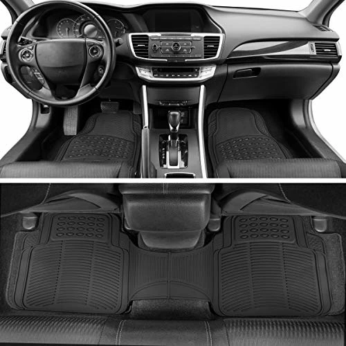 New ???? Original ProLiner 3 Piece Heavy Duty Front & Rear Rubber Floor Mats For Car SUV Van & Truck, Black - All Weather Floor Protection Fits Most Vehicles ???? 6 New ???? Original ProLiner 3 Piece Heavy Duty Front & Rear Rubber Floor Mats For Car SUV Van & Truck, Black - All Weather Floor Protection Fits Most Vehicles ???? - Image 4