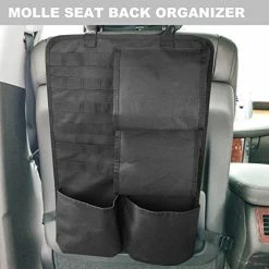 Top 10 ???? Dasiyoki Tactical Car Seat Back Organizer With Molle Panel Vehicle Gun Holder- Seat Back Storage Cover With Gun Rack For Rifle Hunting Universal Fit SUV Truck MPV Pickup (2 Packs) ✨