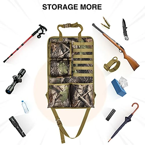 Cheap ???? EZshoot 2PCS Car Seat Back Gun Rack Organizer, Automotive Gun Rack Holder For Rifle/Shotgun, Tactical Hunting Backseat Sling Rack, Foldable Car Backseat Gun Organizer For Car/Truck/Pickup/SUV, Camou ???? 5 Cheap ???? EZshoot 2PCS Car Seat Back Gun Rack Organizer, Automotive Gun Rack Holder For Rifle/Shotgun, Tactical Hunting Backseat Sling Rack, Foldable Car Backseat Gun Organizer For Car/Truck/Pickup/SUV, Camou ???? - Image 3