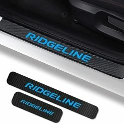 Best Pirce ???? 4Pcs Car Door Sill Protector For Honda Ridgeline Accessories Fit For Ridgeline 2005-2021, Carbon Fiber Leather Door Sill Sticker,Reflective Automotive Door Entry Guard,Decoration Door Sill Scuff Plate B-blu ???? -Car Seat Covers shop 51u2ro0htzL. AC