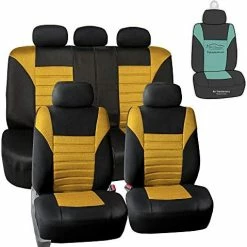Cheapest ✨ Car Seat Covers Premium 3D Air Mesh Front Set With Gift - Universal Fit For Cars, Trucks & SUVs (Black) FB068102 ⌛ -Car Seat Covers shop 51uR624BFeL. AC