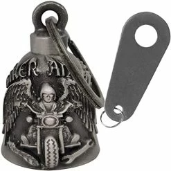 Cheap ???? Motorcycle Biker Bell W/ Motorcycle Bell Hanger, Motorcycle Accessories Or Key Chain For Luck, Silv ???? -Car Seat Covers shop 51ufwMZ MuL. AC