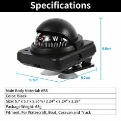 Flash Sale ???? Digital Compass Car Mount Compass Black Compass For Windshield For Car, Watercraft, Boat, Caravan And Truck ???? -Car Seat Covers shop 51utigRrWrS