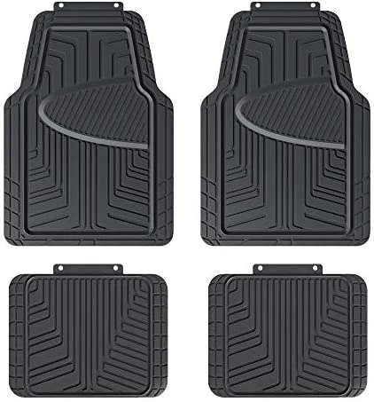 New ???? 3-Piece All-Weather Protection Heavy Duty Rubber Floor Mats For Cars, SUVs, And Trucks,Black, Trim To Fit ✨ 8 New ???? 3-Piece All-Weather Protection Heavy Duty Rubber Floor Mats For Cars, SUVs, And Trucks,Black, Trim To Fit ✨ - Image 6