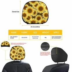 Flash Sale ???? Aztec Tribal Style Car Seat Cover And Steering Wheel Cover Sets Car Accessories Set Of Gear Shift Knob Cover+Car Handbrake Cover, Car Coaster,Car Headrest Cover Full Set ???? -Car Seat Covers shop 51vLEm6Gy2L