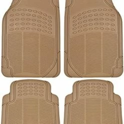 Coupon ???? All Weather Rubber Floor Mats For Car SUV & Truck - 4 Pieces Set (Front & Rear), Trimmable, Heavy Duty Protection Black ✨ -Car Seat Covers shop 51vVQXKstcL. AC