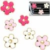Deals ???? 6 Pcs Daisy Flower Air Vent Clip Air Conditioning Outlet Clip Car Air Freshener Clip Charm Car Inter Decor Accessories (Red, Pink, White,3 Cm, 3.3 Cm) ⭐ -Car Seat Covers shop 51vbMBLchrS