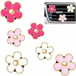 Deals ???? 6 Pcs Daisy Flower Air Vent Clip Air Conditioning Outlet Clip Car Air Freshener Clip Charm Car Inter Decor Accessories (Red, Pink, White,3 Cm, 3.3 Cm) ⭐ 29 Deals ???? 6 Pcs Daisy Flower Air Vent Clip Air Conditioning Outlet Clip Car Air Freshener Clip Charm Car Inter Decor Accessories (Red, Pink, White,3 Cm, 3.3 Cm) ⭐ -Car Seat Covers shop 51vbMBLchrS. AC