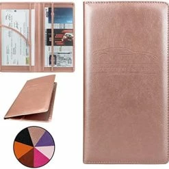 Outlet ???? Car Registration And Insurance Holder, Premium Pu Leather Vehicle Glove Box Organizer, Prefect Car Essentials Wallet For Driver License, Cards & Essential Documents (Orange) ???? 26 Outlet ???? Car Registration And Insurance Holder, Premium Pu Leather Vehicle Glove Box Organizer, Prefect Car Essentials Wallet For Driver License, Cards & Essential Documents (Orange) ???? -Car Seat Covers shop 51vlcHptAUL. AC