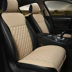 Top 10 ???? 1 Pair Car Seat Covers, Luxury Car Protectors, Universal Anti-Slip Driver Seat Cover With Backrest,Diamond Pattern (Black) Diamond Pattern - Blu ???? -Car Seat Covers shop 51vwwVVbNGL. AC