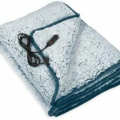 Flash Sale ???? Motor Trend 12V Heated Blanket For Car, Gray – Full-Size Heated Car Blanket With Quick Warming Action, Plush Fleece Electric Car Blanket With 78” Long Cable, Ideal Car Heated Blanket For Cold Weather ???? -Car Seat Covers shop 51wBS7c2OVL. AC