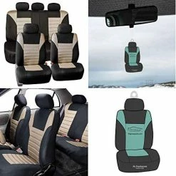 Cheapest ✨ Car Seat Covers Premium 3D Air Mesh Front Set With Gift - Universal Fit For Cars, Trucks & SUVs (Black) FB068102 ⌛ -Car Seat Covers shop 51wJjCbgPcL. AC
