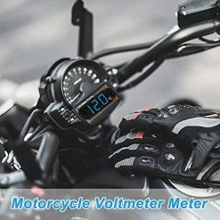 Best deal ???? 2 Pieces DC 4-28V Car Digital Voltmeter 12V Voltage Meter Car Audio Gauge LED Display 12V Meter Waterproof Voltage Gauge Meter For Car Motorcycle (Blue Light) ???? -Car Seat Covers shop 51wLHll8uvL