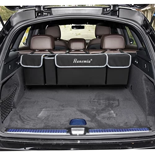 Cheap ❤️ Car Trunk Organizer And Storage, Backseat Hanging Organizer For SUV, Truck, MPV, Waterproof, Collapsible Cargo Storage Bag With 4 Pockets, Car Interior Accessories For Men And ???? Women (Black) ???? 8 Cheap ❤️ Car Trunk Organizer And Storage, Backseat Hanging Organizer For SUV, Truck, MPV, Waterproof, Collapsible Cargo Storage Bag With 4 Pockets, Car Interior Accessories For Men And ???? Women (Black) ???? - Image 6