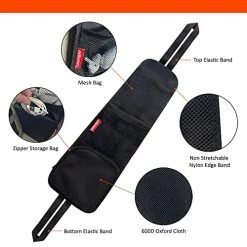 Cheapest ???? Car Seat Side Organizer, Luckybay Auto Seat Storage Hanging Bag, Phones, Drink, Stuff Holder With Mesh Pocket For Cars, SUV & Tr ???? -Car Seat Covers shop 51x3giTgJTL