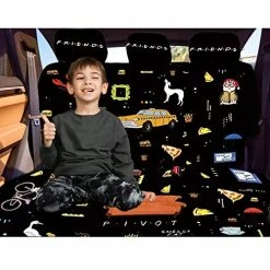 Best reviews of ⌛ 15PCS Friends Car Accessories Set,Friends TV Show Merchandise, Friends TV Show Gifts,Friends Steering Wheel Cover With Friends Car Seat Covers Full Set,Universal Console Cover,Keyring,Cup Coaster ???? -Car Seat Covers shop 51x4LOMwAcL