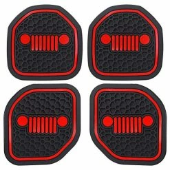 Best Sale ???? Auovo Auto Cup Holder Inserts Coaster Fit For 2018 -2022 Wrangler JL JLU 2020-2022 Gladiator JT Cup Mat Pad Interior Decoration Accessories (4 Pcs Kit) (Red, For Deep Rear Cup Holders) ???? 21 Best Sale ???? Auovo Auto Cup Holder Inserts Coaster Fit For 2018 -2022 Wrangler JL JLU 2020-2022 Gladiator JT Cup Mat Pad Interior Decoration Accessories (4 Pcs Kit) (Red, For Deep Rear Cup Holders) ???? -Car Seat Covers shop 51xB7uTTSIL