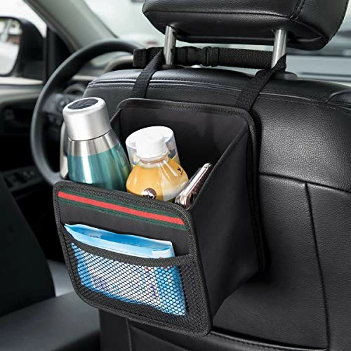 Coupon ???? Car Organizer Back Seat,Hanging Premium Car Seat Organizer,Waterproof Odorless Fabric Mini Trash Bag (Black 9X7.8 In) ⌛ 9 Coupon ???? Car Organizer Back Seat,Hanging Premium Car Seat Organizer,Waterproof Odorless Fabric Mini Trash Bag (Black 9X7.8 In) ⌛ - Image 7