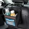 Coupon ???? Car Organizer Back Seat,Hanging Premium Car Seat Organizer,Waterproof Odorless Fabric Mini Trash Bag (Black 9X7.8 In) ⌛