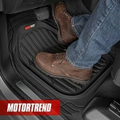 Discount ⭐ 923-BK Black FlexTough Contour Liners-Deep Dish Heavy Duty Rubber Floor Mats For Car SUV Truck & Van-All Weather Protection Trim To Fit Most Vehicles ???? 18 Discount ⭐ 923-BK Black FlexTough Contour Liners-Deep Dish Heavy Duty Rubber Floor Mats For Car SUV Truck & Van-All Weather Protection Trim To Fit Most Vehicles ???? -Car Seat Covers shop 51xVyz17k7L