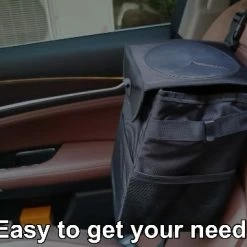 Hot Sale ???? Car Trash Can With Lid - Car Trash Bag Hanging With Storage Pockets Collapsible And Portable Car Garbage Bin ???? -Car Seat Covers shop 51xyTnsGpkL
