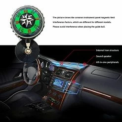 Discount ???? Suction Cup Mini Compass Adjustable Dash Mount Car Compass Navigation Hiking Direction Compass Ball For Marine Boat Truck Auto Car Outdoor ???? -Car Seat Covers shop 51y1G7lYPeL