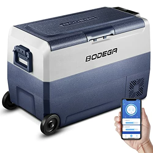 Discount ❤️ 【Upgraded】 12 Volt Refrigerator, Portable Freezer, Car Fridge Dual Zone WIFI APP Control, 53 Quart(50L)-4℉-68℉ RV Car Cooler 12/24V DC And 100-240V AC For Outdoor, Vehicles, Camping, Travel T 64 Quart (60l) ???? 3 Discount ❤️ 【Upgraded】 12 Volt Refrigerator, Portable Freezer, Car Fridge Dual Zone WIFI APP Control, 53 Quart(50L)-4℉-68℉ RV Car Cooler 12/24V DC And 100-240V AC For Outdoor, Vehicles, Camping, Travel T 64 Quart (60l) ????