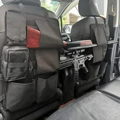 Coupon ???? 2PCS Truck Gun Rack Car Seat Back Organization Molle Panel Automotive Pickup Rifle Shotgun Holder For Hunti ⭐