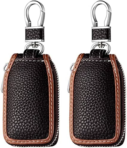 Coupon ???? 2 Pieces Leather Car Key Chain Case Holder Auto Key Fob Holder Smart Protector Cover(Brown) ⌛ 8 Coupon ???? 2 Pieces Leather Car Key Chain Case Holder Auto Key Fob Holder Smart Protector Cover(Brown) ⌛ - Image 6