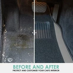 Hot Sale ???? 14407GRAY Universal Fit Premium Carpet Gray Automotive Floor Mats Fits Most Cars, SUVs, And Trucks With Driver Heel Pad, Full Set ???? -Car Seat Covers shop 51zl7MgiRqL