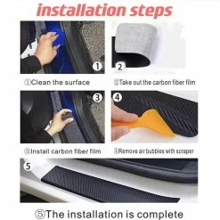 Best Sale ❤️ SAMKAS 4PCS For Subaru CROSSTREK Door Sill Protector Decoration Door Entry Guard Door Sill Scuff Plate Threshold Carbon Fiber Sticker Decorative Door Entry Guard Scratch Pad Film For Subaru CROSSTREK For Crosstrek ???? 12 Best Sale ❤️ SAMKAS 4PCS For Subaru CROSSTREK Door Sill Protector Decoration Door Entry Guard Door Sill Scuff Plate Threshold Carbon Fiber Sticker Decorative Door Entry Guard Scratch Pad Film For Subaru CROSSTREK For Crosstrek ???? -Car Seat Covers shop 6108qZkZbCL