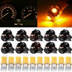 Wholesale ✨ (10) T10 5-5050-SMD PC194 LED Bulb Instrument Panel Cluster Dash Light Twist Lock Socket (white) ???? 21 Wholesale ✨ (10) T10 5-5050-SMD PC194 LED Bulb Instrument Panel Cluster Dash Light Twist Lock Socket (white) ???? -Car Seat Covers shop 610zeJjARnL. AC