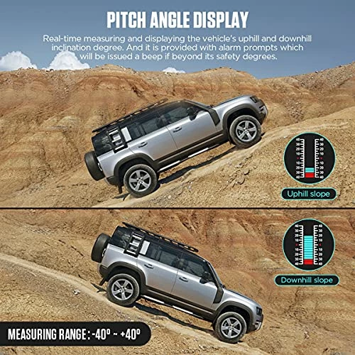 Flash Sale ✔️ AUTOOL X94 Slope Meter Car Inclinometer Level Tilt Gauge, Real-time Head Up Display, Car Electronic Compass Clinometer Indicator, Digital Inclinometer Car Angle Slope Meter For Off-Road Vehicles ???? 7 Flash Sale ✔️ AUTOOL X94 Slope Meter Car Inclinometer Level Tilt Gauge, Real-time Head Up Display, Car Electronic Compass Clinometer Indicator, Digital Inclinometer Car Angle Slope Meter For Off-Road Vehicles ???? - Image 5