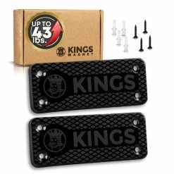 Coupon ???? KINGS MAGNET Gun Holder | Rubber ???? Coated Magnetic Concealment Mount For Pistols, Rifles And Shotguns For Men And ???? Women | Hidden Storage For Vehicle, Truck, Car, Bedside Or Home ????