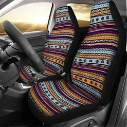 Deals ???? Bright Blossoms Colorful Boho Floral Print Car Seat Covers For ???? Women,Universal Auto Front Seats Protector Fits For Car,SUV Sedan,Truck ???? -Car Seat Covers shop 61C0jKAXlVL. AC