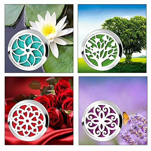 Buy ???? Ttstar TT-Star Car Diffuser Vent Clip- 4PCS Aromatherapy Car Vent Clips Alloy Essential Oil Car Diffuser Clips With 60 Refill Pad ???? 5 Buy ???? Ttstar TT-Star Car Diffuser Vent Clip- 4PCS Aromatherapy Car Vent Clips Alloy Essential Oil Car Diffuser Clips With 60 Refill Pad ???? - Image 3