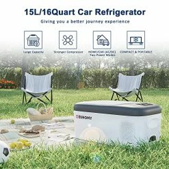 Deals ???? Uhomy 12 Volt Refrigerators, 15Liter(16qt) RV Refrigerator With 12/24V DC & 110-240V AC, Portable Refrigerator Freezer Fridge Cooler For Car, RV, Camping, Travel, Fishing, Outdoor Use ???? -Car Seat Covers shop 61WBL8EdfBL