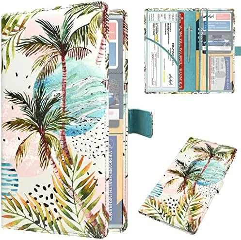 Best Pirce ???? Car Registration And Insurance Holder, Leather Vehicle Card Document Glove Box Organizer, Auto Truck Compartment Accessories For Essential Information, Driver License Cards, Glitter Rose Black Star ???? 12 Best Pirce ???? Car Registration And Insurance Holder, Leather Vehicle Card Document Glove Box Organizer, Auto Truck Compartment Accessories For Essential Information, Driver License Cards, Glitter Rose Black Star ???? - Image 10